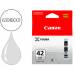 Cartucho Canon CLI-42LGY Pixma color gris claro 6391B001