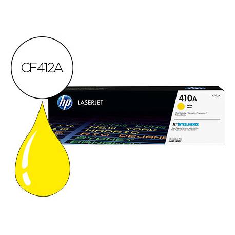 Toner HP 410A Laserjet Pro Amarillo CF412A. 2300 paginas (64753)
