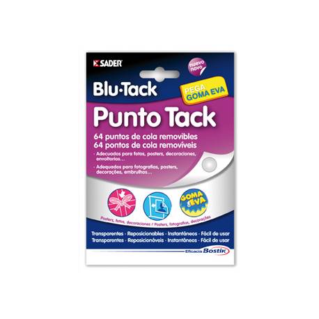 Sujetacosa Masilla Marca Bostik Blu Tack Punto Tack