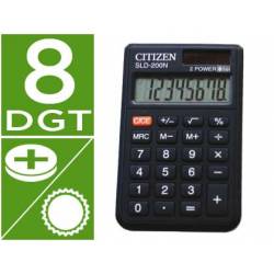 Calculadora bolsillo Citizen Modelo SLD-200-N 8 digitos