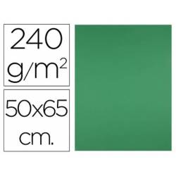 Cartulina Liderpapel verde navidad 240 g/m2