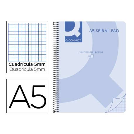 Bloc Din A5 espiral Serie Q-Connect