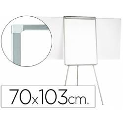 Pizarra Q-Connect trípode marco de aluminio 70x103 cm
