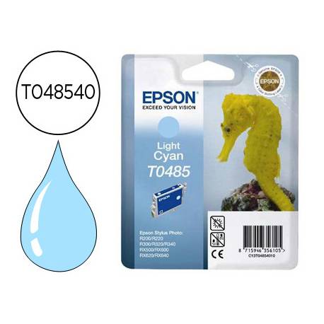 Cartucho Epson T048540 color cian