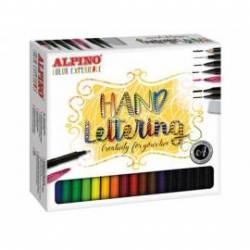 Rotulador Alpino Set de dibujo Color Experience Lettering