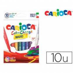 Rotulador Tinta magica carioca caja de 10 unidades
