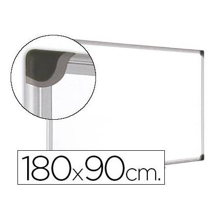 Pizarra Blanca Vitrificada Magnetica con marco de aluminio 180x90 Bi-Office