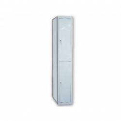 Taquilla metalica Ar Storage 2 puertas con llave gris continuacion