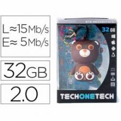 MEMORIA USB TECH ON TECH OSITO TOTUS 32 GB