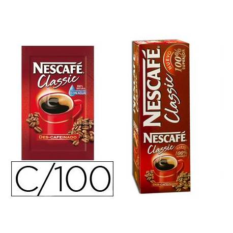 Cafe Nescafe Descafeinado Caja de 10 sobres (72334)
