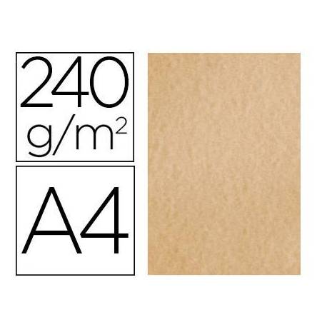 Papel Pergamino Liderpapel DIN A4 240g/m2 Color Crema Pack de 25 Hojas