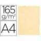Papel Pergamino Liderpapel DIN A4 165g/m2 Color Crema Pack de 25 Hojas Con Bordes