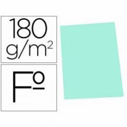Subcarpetas de cartulina Gio folio verde pastel 180 g/m2