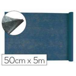 Entretela Liderpapel 25g/m2 rollo de 5m Azul marino