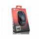 RATON NGS WIRED MIST OPTICO CON CABLE 1000 DPI AMBIDIESTROS USB COLOR NEGRO