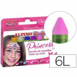 Barra maquillaje marca Alpino princess