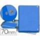 Carpeta de Proyectos Pardo Folio Cartón forrado con Broche Lomo 70mm Color Azul