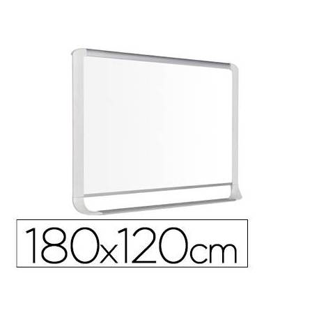 Pizarra Blanca Lacada Magnetica con marco de aluminio 180x120 Bi-Office
