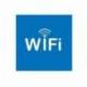 Etiqueta adhesiva Apli de señalizacion simbolo wifi