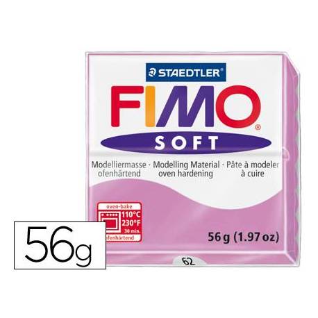 Pasta para modelar Staedtler Fimo Soft violeta claro 56 gr