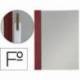 Carpeta dossier fastener Esselte PVC rigido Folio color burdeos