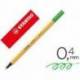 Rotulador Stabilo point 88/96 Color verde pino
