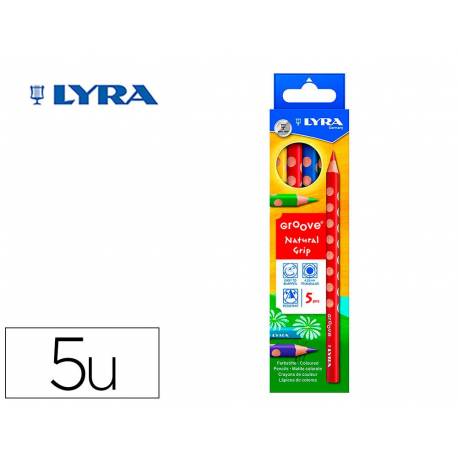 Lapices de colores marca Lyra groove triangular