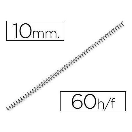 Espiral metalica marca Yosan paso 56 10 mm