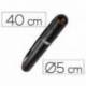 Portaplanos plastico extensible Liderpapel 40 cm diametro 5 cm color negro
