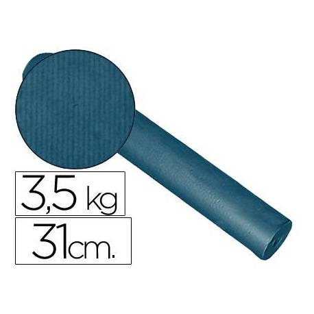 Bobina papel tipo kraft Impresma 31 cm 3,5 kg cobalto
