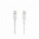 CABLE BELKIN CAB003BT1MWH USB-C A USB-C BOOST CHARGE LONGITUD 1 M COLOR BLANCO