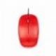 RATON NGS WIRED FLAME OPTICO CON CABLE 1000 DPI AMBIDIESTROS USB COLOR ROJO