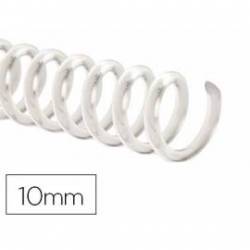 Espiral Plastico Transparente de 32 Paso 5:1 10mm 1,8mm Q-Connect