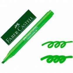 Rotulador Faber Castell fluorescente Textliner 38 verde