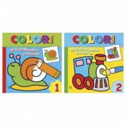 Cuaderno para Colorear Colori 2 Titulos diferentes 96 páginas