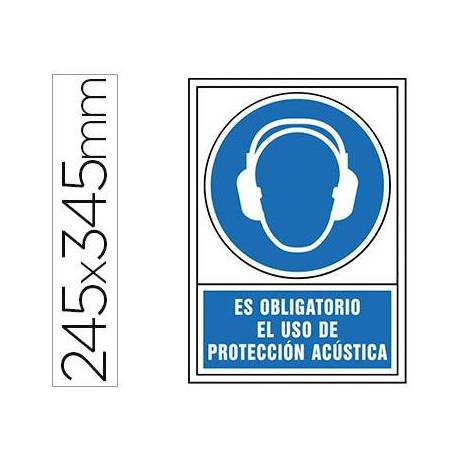 Señal marca Syssa obligatorio uso proteccion acustica