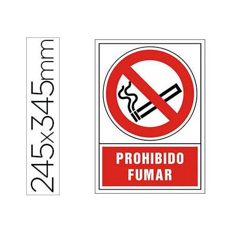 Señal marca Syssa prohibido fumar