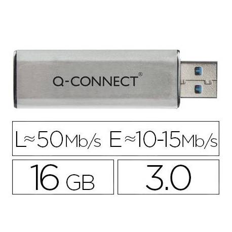 Memoria usb marca Q-connect flash 16GB