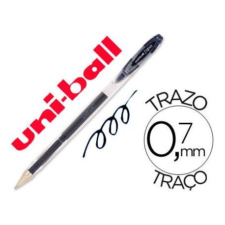 Boligrafo Uni-Ball Roller UM-120 signo 0,4 mm color negro