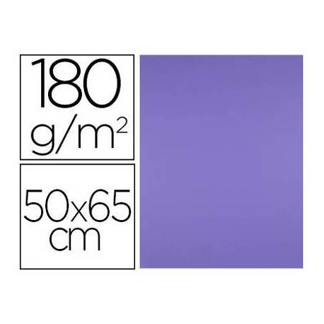 Cartulina Liderpapel color Purpura 50x65 cm 180 gr