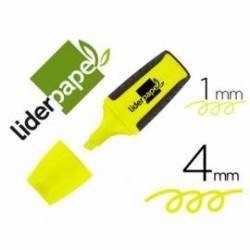 Rotulador Liderpapel mini amarillo
