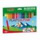 Lapices cera PlastiAlpino caja de 24 unidades colores surtidos