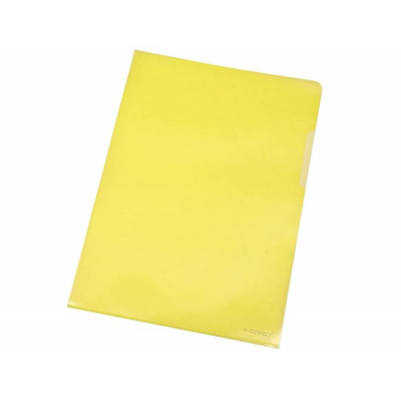 Carpeta dossier uñero plastico qconnect din a4 120 micras (63389)