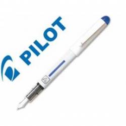 Pluma pilot v pen blanco desechable azul svpn-4wl.