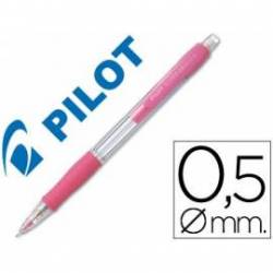 Portaminas Pilot Super Grip color rosa