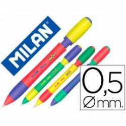 Portaminas Milán Sway trazado 0,5mm con goma (NO SE PUEDE ELEGIR COLOR)