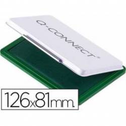 Tampon Q-Connect Nº 1 Color Verde 126x81mm