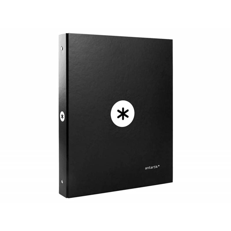 Carpeta De 4 Anillas De 25 Mm Folio Negra Grafoplás
