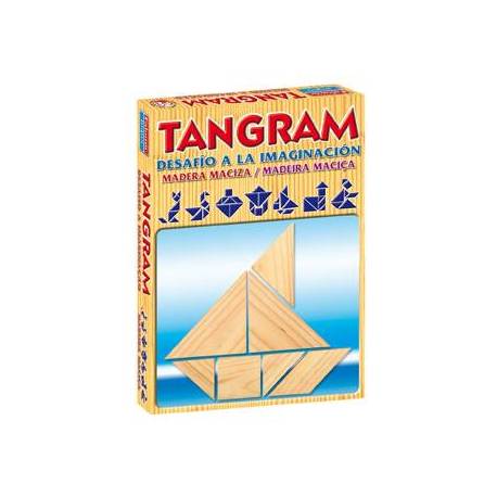 Juego de mesa Tangram madera Falomir