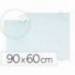 Pizarra Blanca Q-Connect Cristal Magnetica con marco de aluminio 90x60 cm
